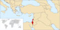 Location of Israel - Mapsof.Net Map