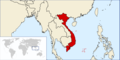 Locationofvietnam - Mapsof.Net Map