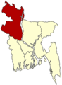 Locmap Bangladesh Rajshahi - Mapsof.Net Map