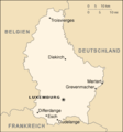 Luxemburg - Mapsof.Net Map