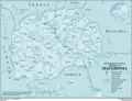 Република Македонија - Mapsof.net