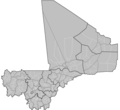 Mali Arrondissements - Mapsof.Net Map