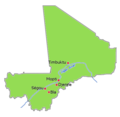 Mali Historic Places - Mapsof.Net Map