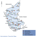 Map Karnataka - Mapsof.Net Map