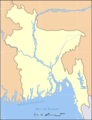 Map Bangladesh Blank - Mapsof.Net Map