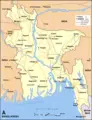 Map Bangladesh Roadrail - Mapsof.net