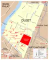 Map Dusit - Mapsof.Net Map