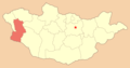 Map Mn Khovd Aimag - Mapsof.Net Map