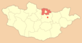 Map Mn Selenge Aimag - Mapsof.Net Map