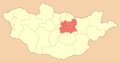 Map Mn Tuv Aimag - Mapsof.Net Map