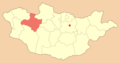 Map Mn Zavkhan Aimag - Mapsof.Net Map