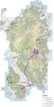 Map of Sardinia - Mapsof.Net Map