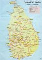 Map of Sri Lanka - Mapsof.Net Map