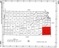Map of Kansas Highlighting Southeast Kansas - Mapsof.Net Map
