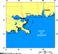 Map of Mississippi Coast - Mapsof.Net Map