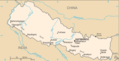Kingdom of Nepal - Mapsof.net