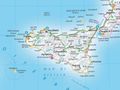 Map of Sicily - Mapsof.Net Map