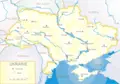 Map of Ukraine Political Enwiki - Mapsof.net