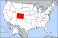 Map of Usa Highlighting Colorado - Mapsof.Net Map