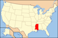 Map of Usa Ms - Mapsof.Net Map