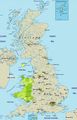 Map of Wales - Mapsof.net