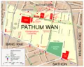 Map Pathum Wan - Mapsof.Net Map