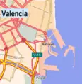 Valencia - Mapsof.net
