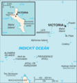 Mapa Seychel - Mapsof.net