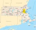 Massachusetts Reference Map - Mapsof.Net Map