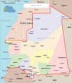 Mauritania Political Map - Mapsof.net