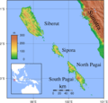Mentawai Islands Topography - Mapsof.net