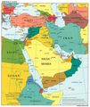 Middle East Political 2003 - Mapsof.net