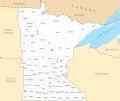 Minnesota County Map - Mapsof.Net Map