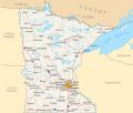 Minnesota Reference Map - Mapsof.Net Map
