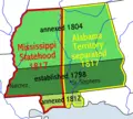 Mississippiterritory - Mapsof.Net Map
