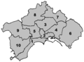 Municipalities Map Italy - Mapsof.Net Map