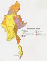 Myanmarethnolinguisticmap1972 - Mapsof.Net Map