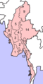 Myanmarnumbered - Mapsof.Net Map