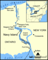 Navy Island Map - Mapsof.Net Map