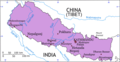 Kingdom of Nepal - Mapsof.net