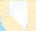 Nevada Rivers And Lakes - Mapsof.Net Map
