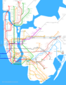 New York City Metro Map - Mapsof.Net Map
