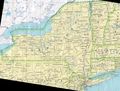 New York Map 1990 - Mapsof.Net Map