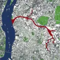 Newtown Creek Aerial Photo - Mapsof.Net Map