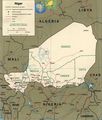 Niger Neighbours Map - Mapsof.Net Map
