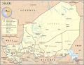 Niger Political Map - Mapsof.Net Map