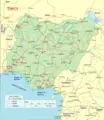 Nigeria Detailed Map - Mapsof.Net Map