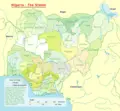 Nigeria States Map - Mapsof.Net Map