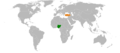 Nigeria Turkey Locator - Mapsof.Net Map