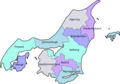 Nordjylland Municipalities - Mapsof.Net Map